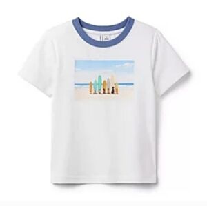 GRAY MALIN Dogs Of San Diego T-shirt 6 Janie And Jack Surfs Up boys Ringer Tee